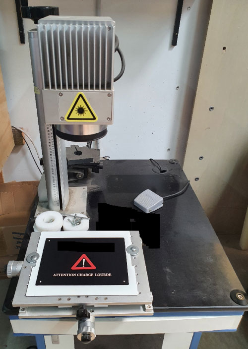 machine de gravure laser